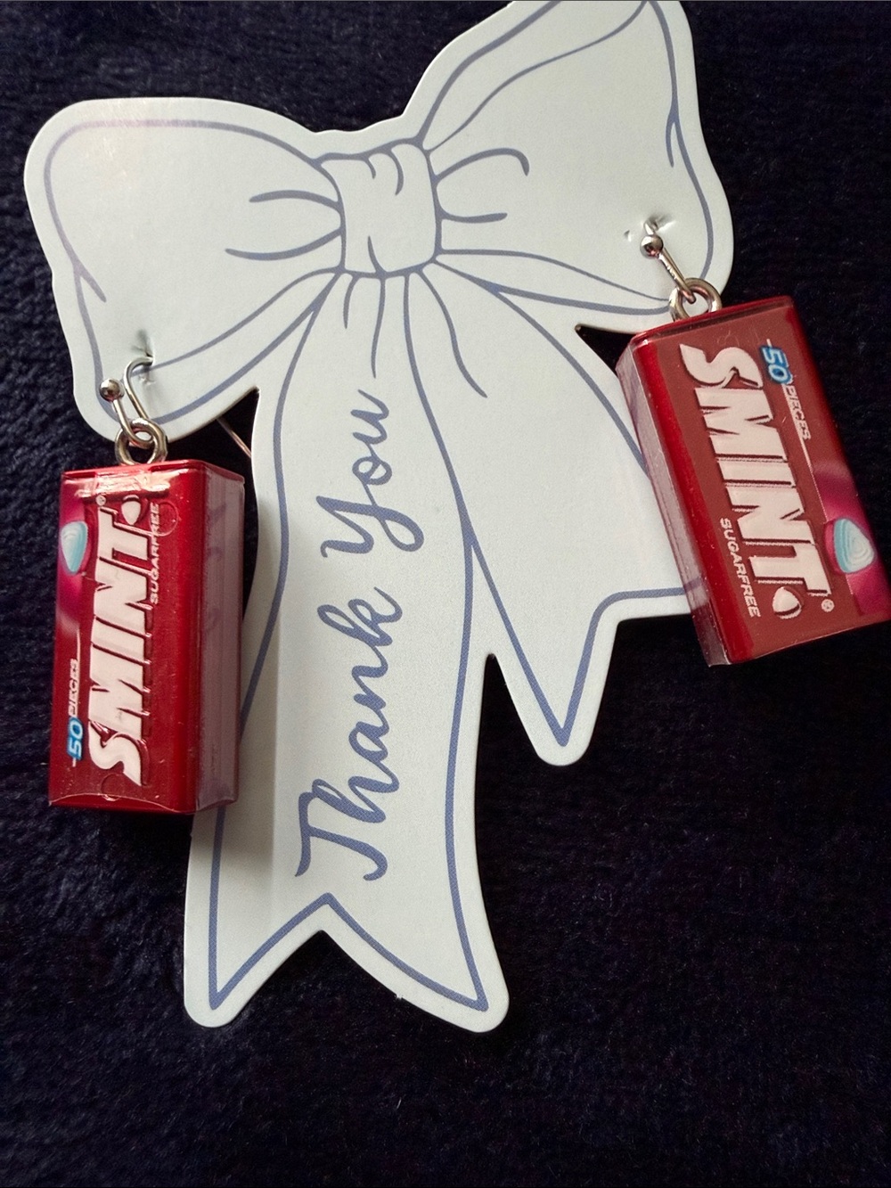 Mini Candy Box Dangle Earrings - - Picture 1 of 4
